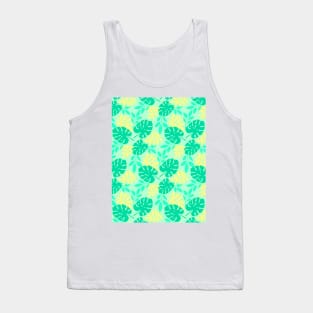 Tropical Leaf Tank Top